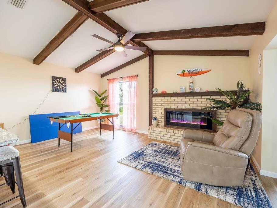 Englewood, Manasota Keys - 2 Bedroom Luxury Villa, Pool, Game Room, 6 Min To Beaches Next To Canal Eksteriør billede